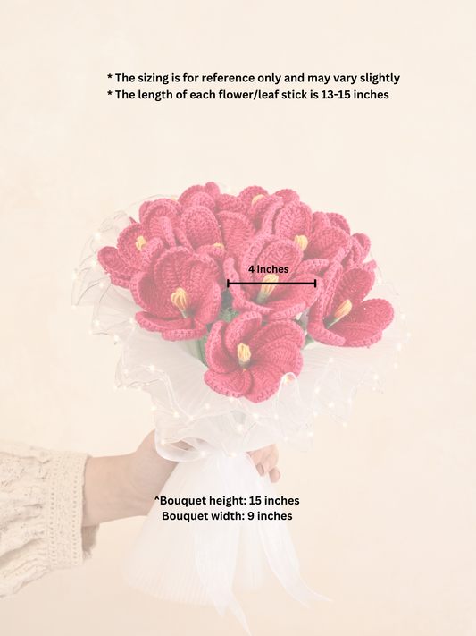 Glowing Blooms: With lights