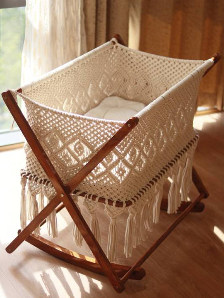 Macrame Crib and Cradle – Rare You