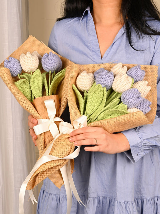 Crochet Tulip Bouquet