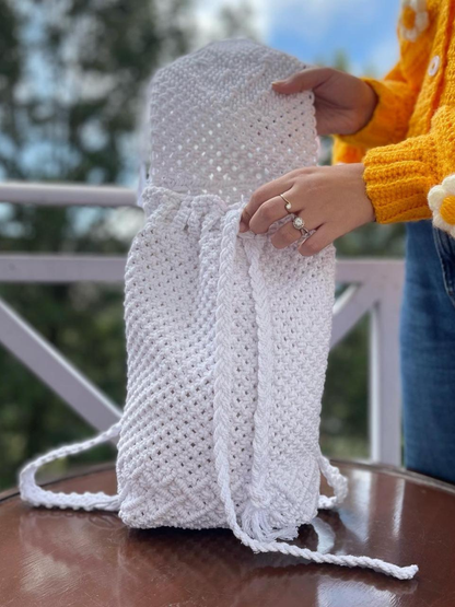 Macrame Backpack