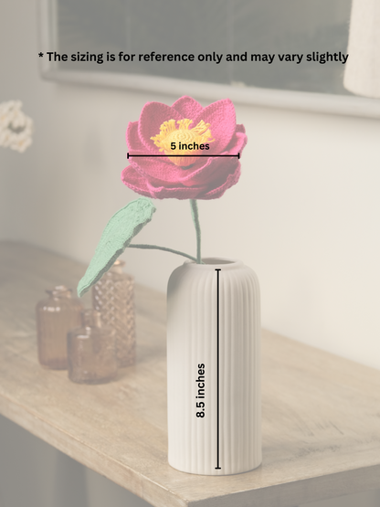 India Blooms: Handmade Crochet Lotus