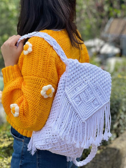 Macrame Backpack