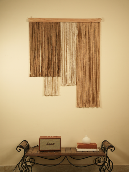 Mocha Drift Wall Hanging