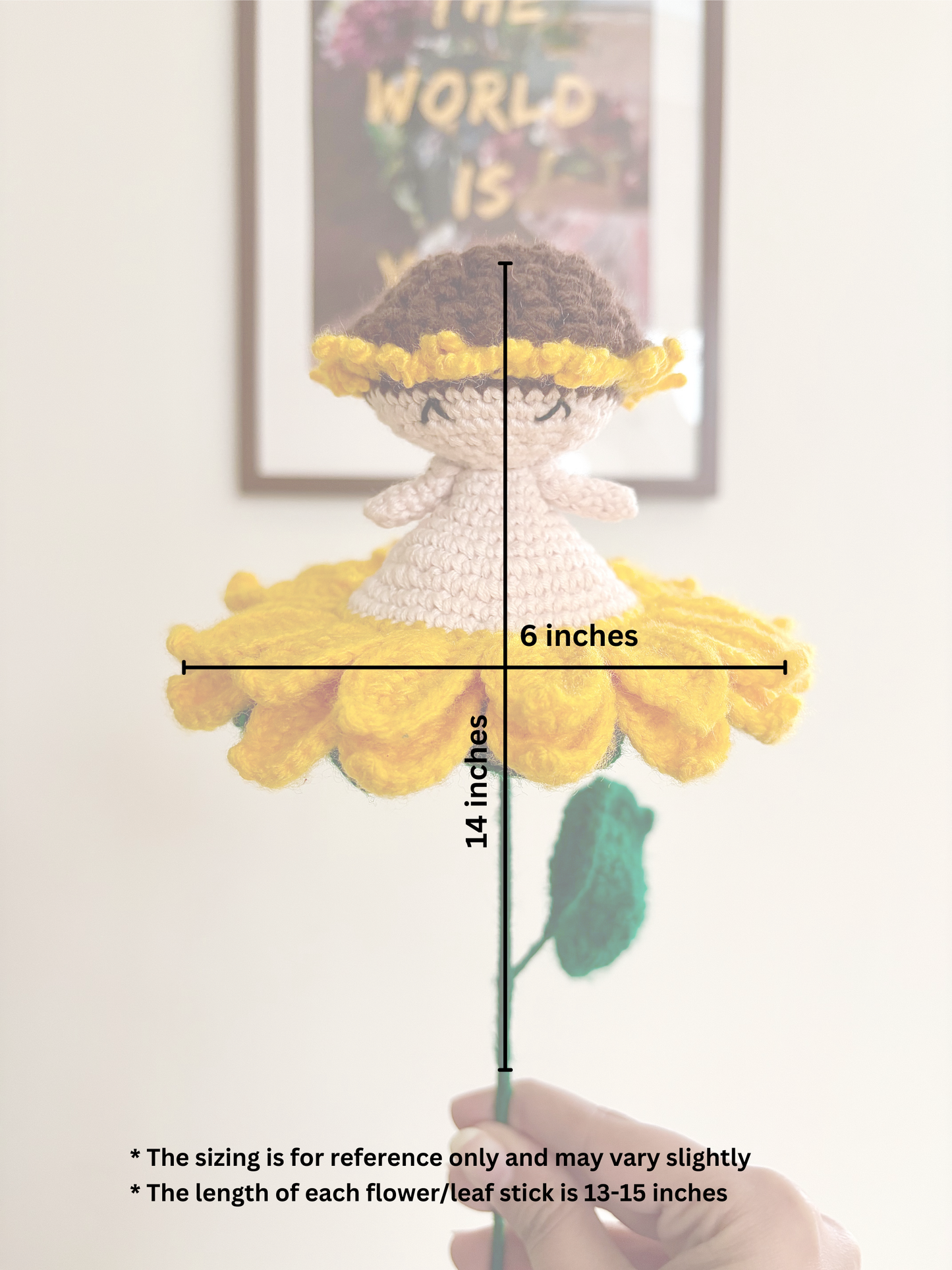 Convertible Sunflower Doll