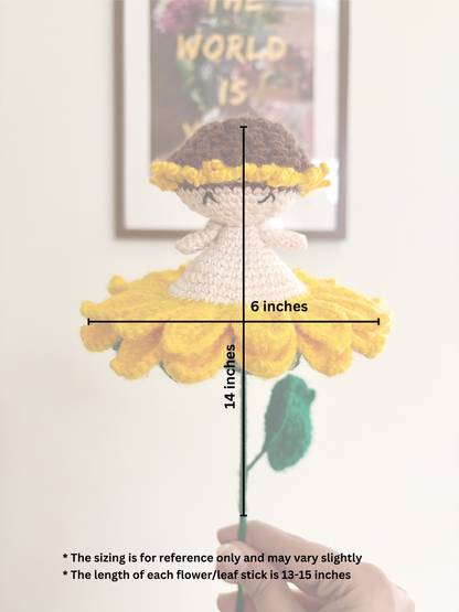 Convertible Sunflower Doll