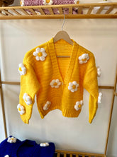 Floral Cardigan: Yellow