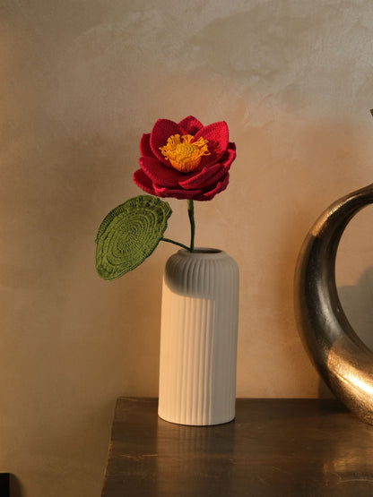 India Blooms: Handmade Crochet Lotus