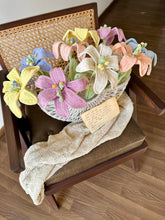 Luxury Blossoms: Exquisite Crocheted Lily Basket