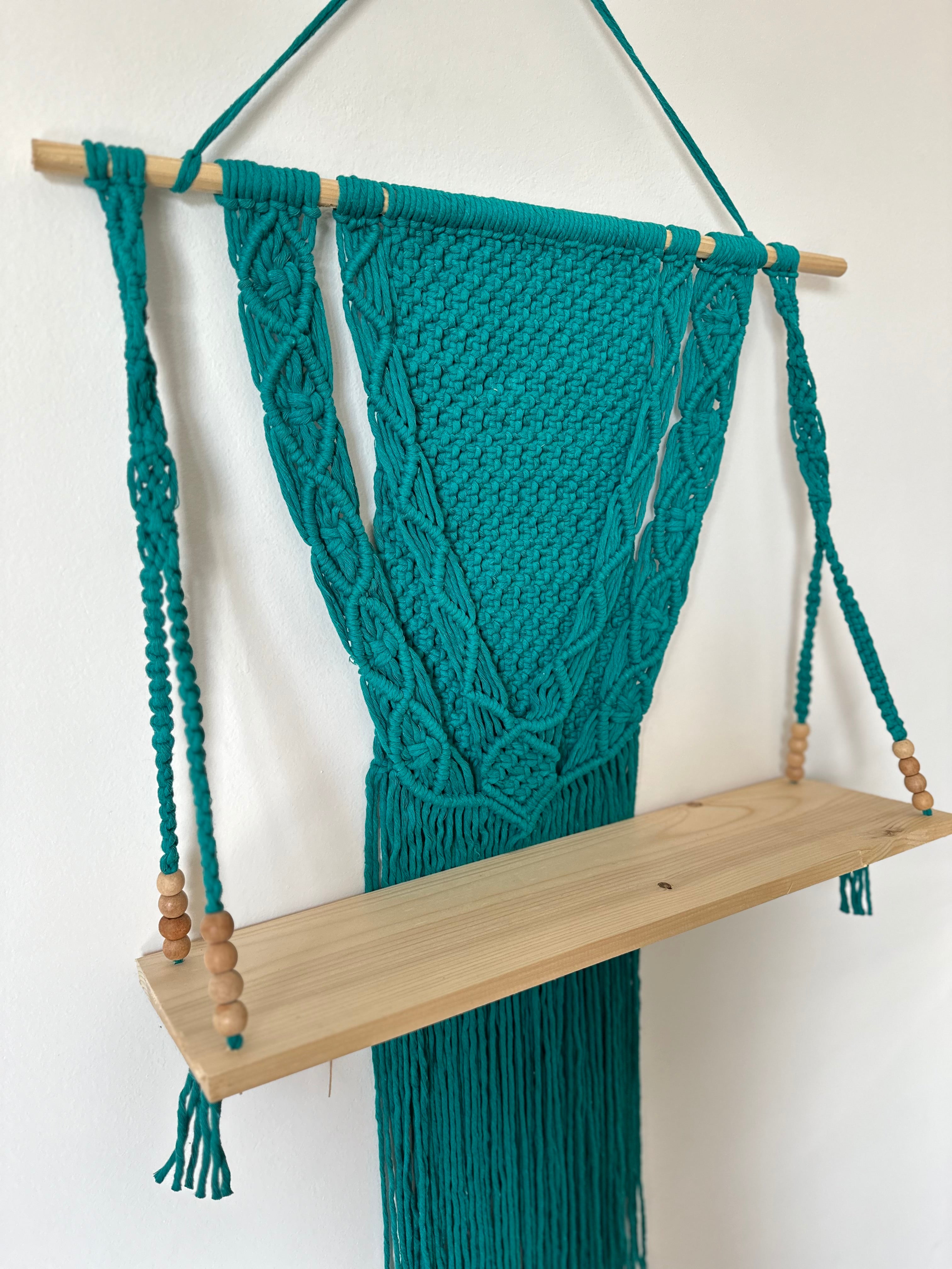 Floating Shelf: Teal – Rare You