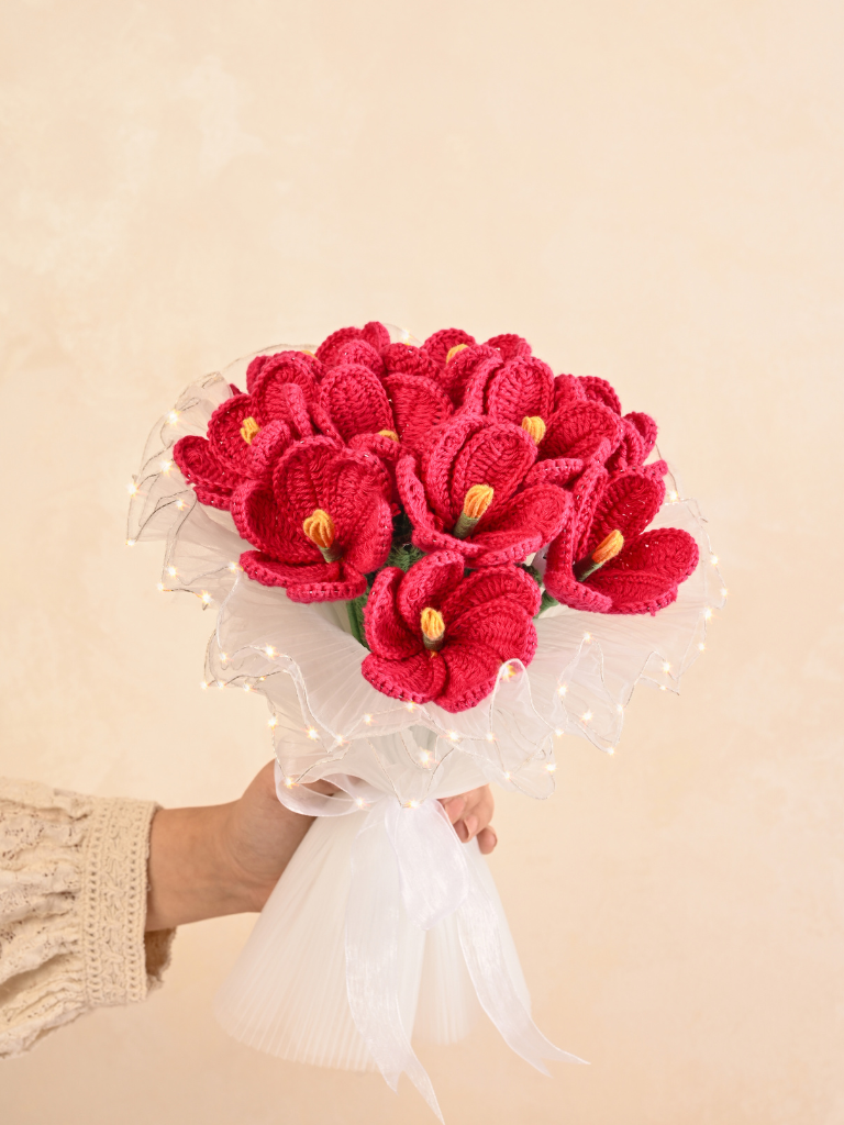 Glowing Blooms: With lights