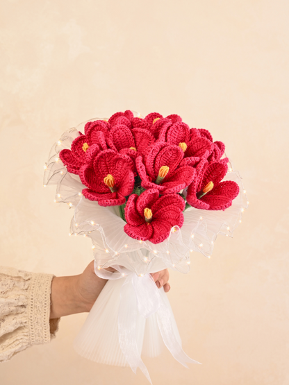 Glowing Blooms: With lights