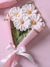 Crochet Daisy Bouquet of 4
