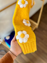 Floral Cardigan: Yellow