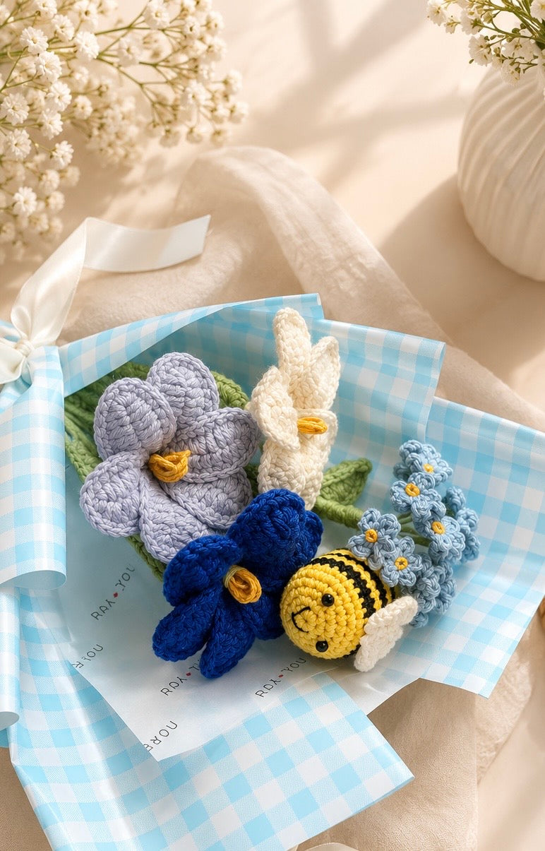 Bumble in Blue