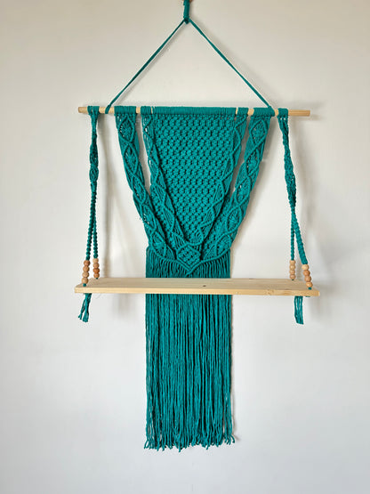 Floating Shelf: Teal