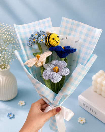 Bumble in Blue