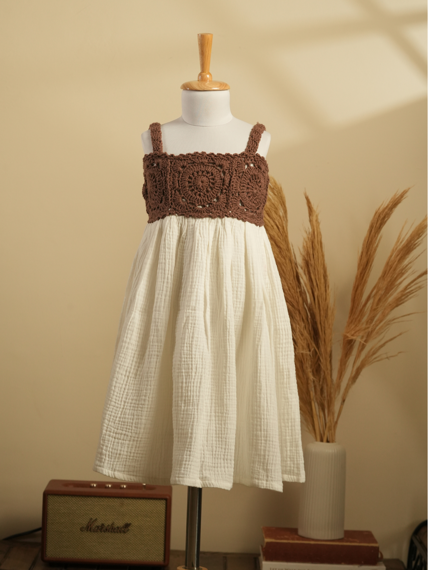 Cookie Crème Handmade Dress