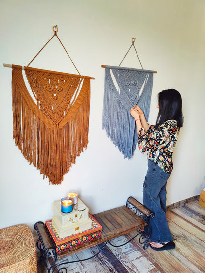 Macrame Boho Wall Hanging