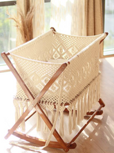 Macrame Crib and Cradle