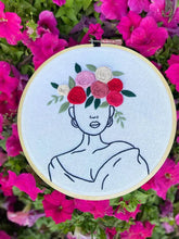 Embroidery Hoop Lady