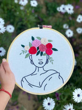 Embroidery Hoop Lady