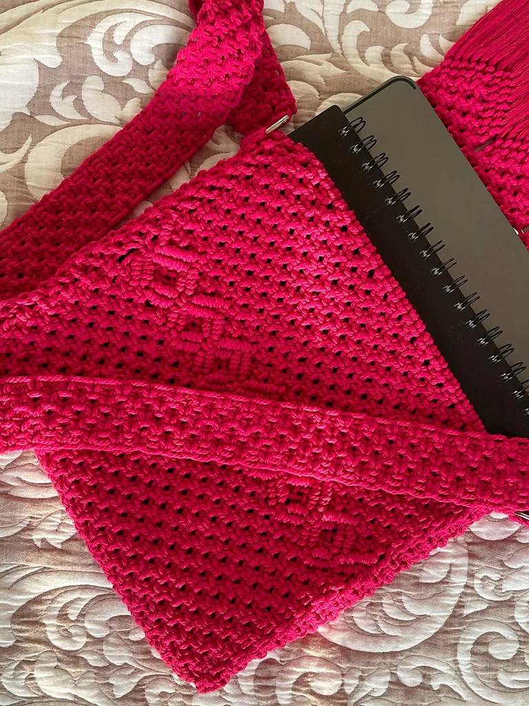 Macrame Box Sling Bag