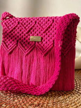 Macrame Box Sling Bag